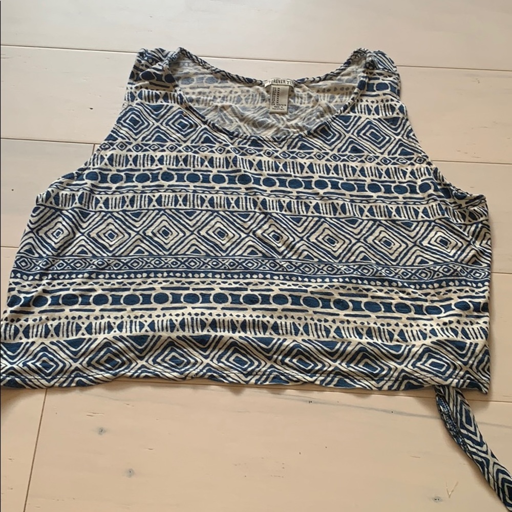 Cropped tank